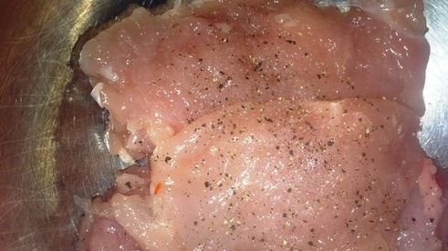 отбивная из индейки под овощами