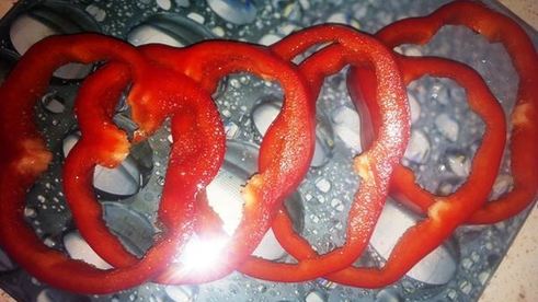 отбивная из индейки под овощами