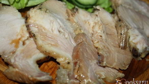 Рецепт Свиной лопатки в соевом соусе в духовке