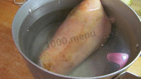 свиная рулька вареная