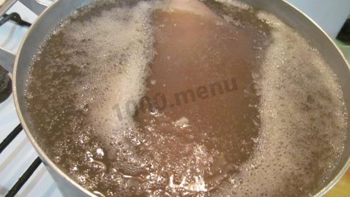 свиная рулька вареная