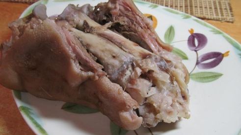 свиная рулька вареная