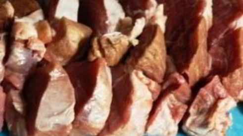 свинина с грибами под сыром