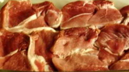 свинина с грибами под сыром