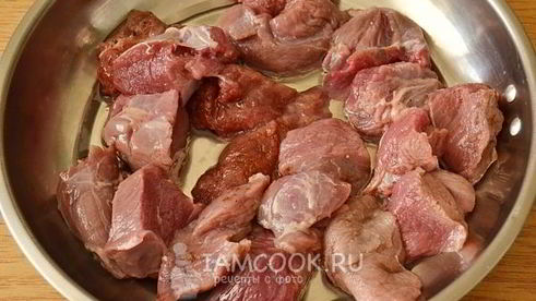 тушеное мясо с овощами