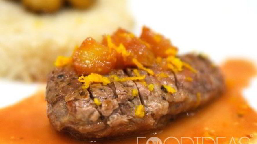 Рецепт утиной грудки с апельсинами