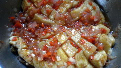 утиная грудка в малиновом маринаде