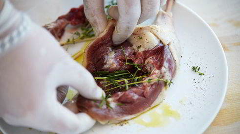 утиная ножка конфи