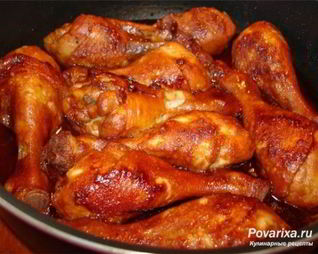 Запеченные куриные ножки