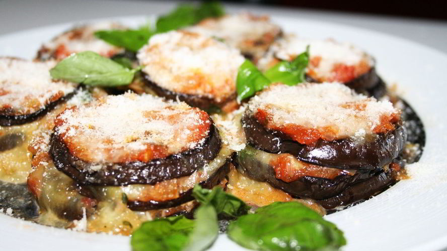 Рецепт баклажанов с пармезаном