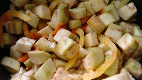 баклажаны тушеные в мультиварке