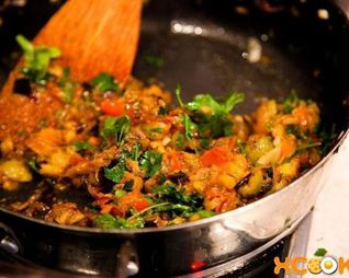 Баклажаны тушеные