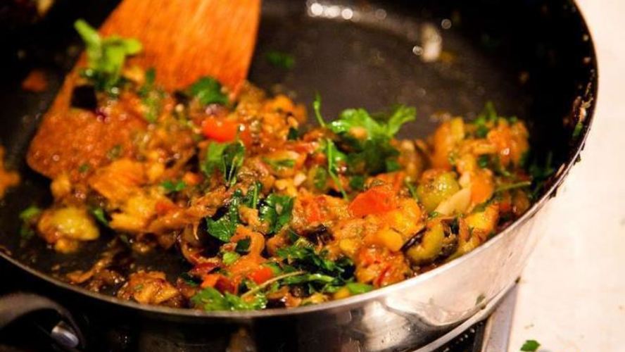 Рецепт баклажанов тушеных