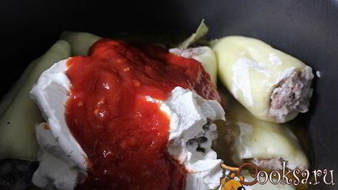 фаршированный перец в мультиварке