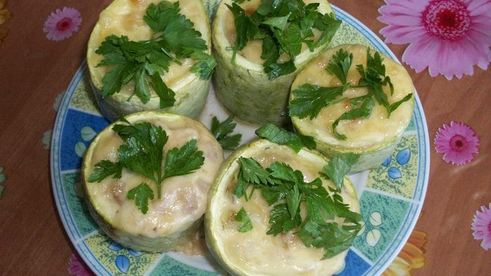 фаршированые кабачки
