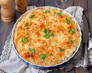 Гратен из цветной капусты