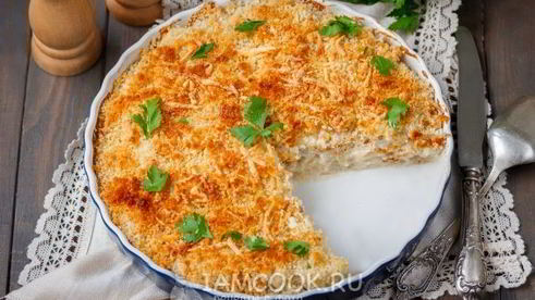 гратен из цветной капусты