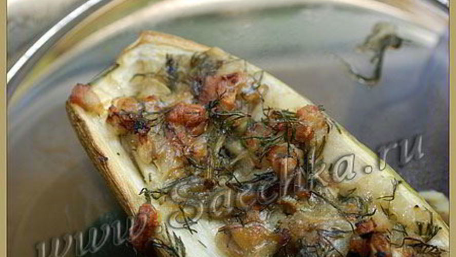 Рецепт кабачков с сыром и зеленью