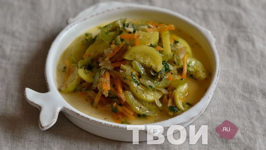 Рецепт кабачков в мультиварке