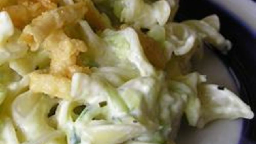 Рецепт кабачков в сливочнома соусе с макаронами