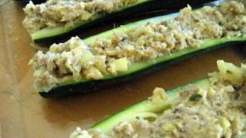 кабачки, запеченные в духовке, постные