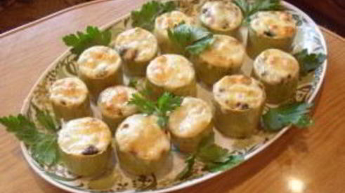 кабачки, запеченные в мультиварке