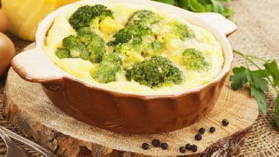 Рецепт капусты брокколи с яйцом