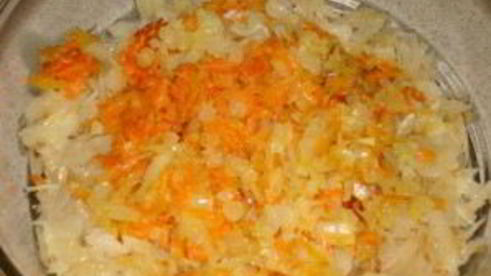 капуста, тушеная с грибами