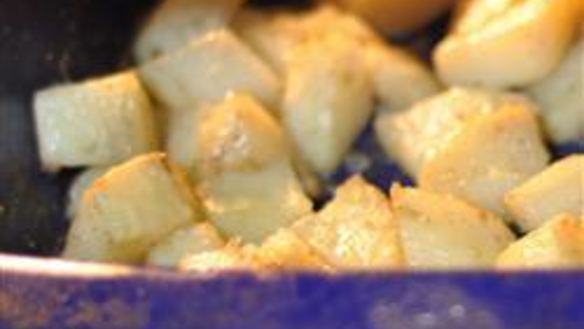 Рецепт Картофеля запеченного в духовке со сливочным маслом