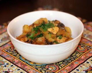 Картошка тушеная в мультиварке