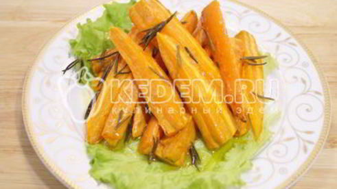 морковь запеченная с розмарином