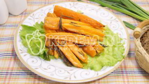 морковь запеченная с розмарином