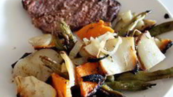 Рецепт Овощей в фольге на гриле