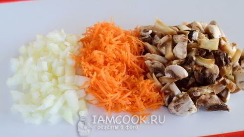 перец, фаршированный грибами