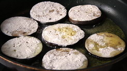 пикантные баклажаны с сыром