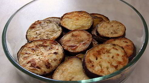 пикантные баклажаны с сыром