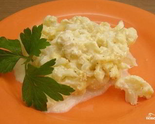 Цветная капуста под сыром