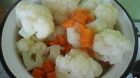 цветная капуста запеченная в духовке с яйцом