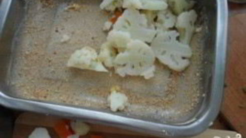 цветная капуста запеченная в духовке с яйцом