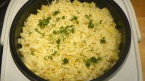 тушеная картошка с курицей и грибами