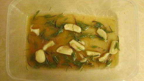 запеченная свекла с розмарином и чесноком