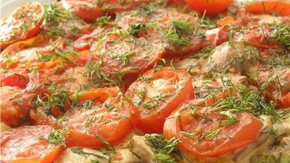 Рецепт Запеченных кабачков с помидорами и сыром