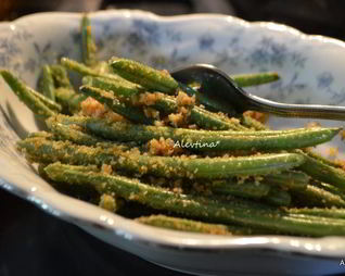 Зеленая фасоль с итальянским вкусом