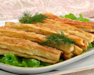 Жареная спаржа