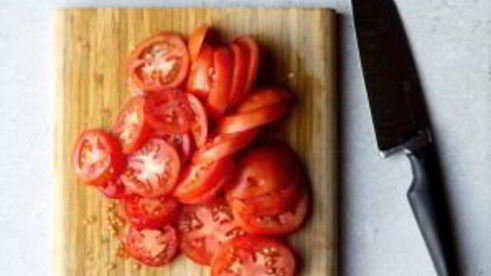 жареные баклажаны с овощами