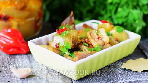 жареные баклажаны