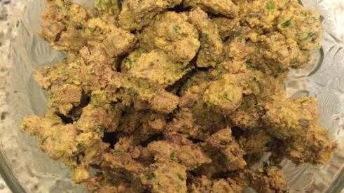 кучмачи — печень и сердце курицы с орехами