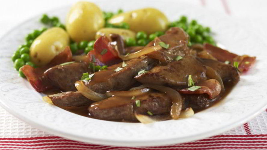 Рецепт куриной печени с луком и морковью