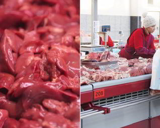 Куриная печень с яйцом