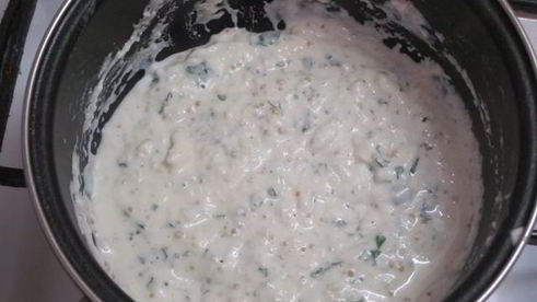 куриная печень со сливочно-горчичным соусом